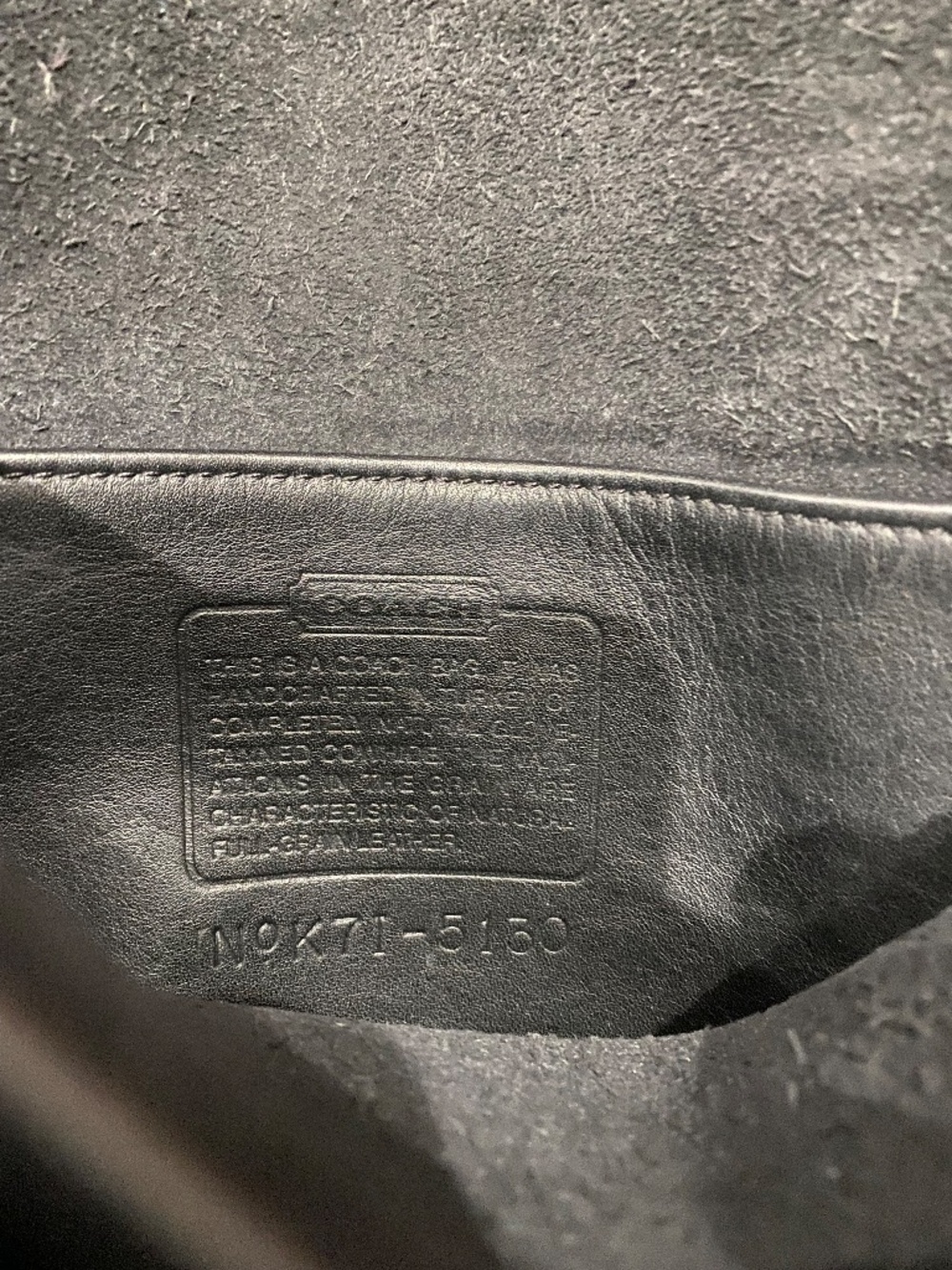 Coach leather station bag - Picture 5 of 5